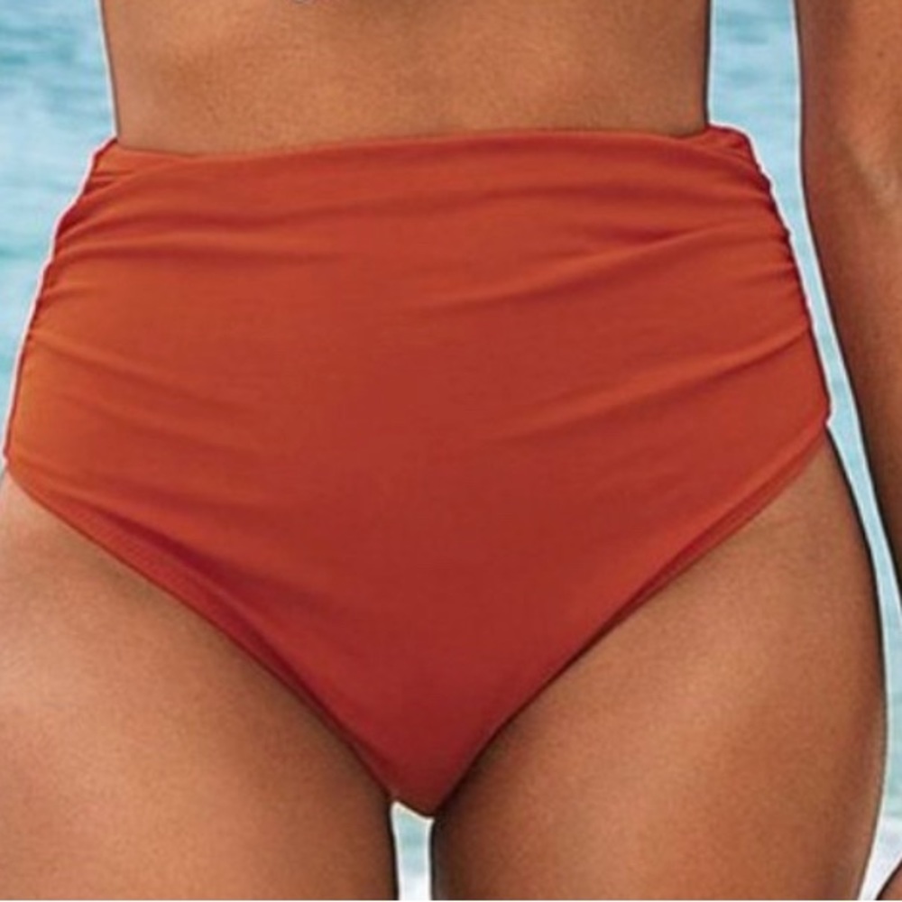 Cupshe XL Orange Bikini Bottoms